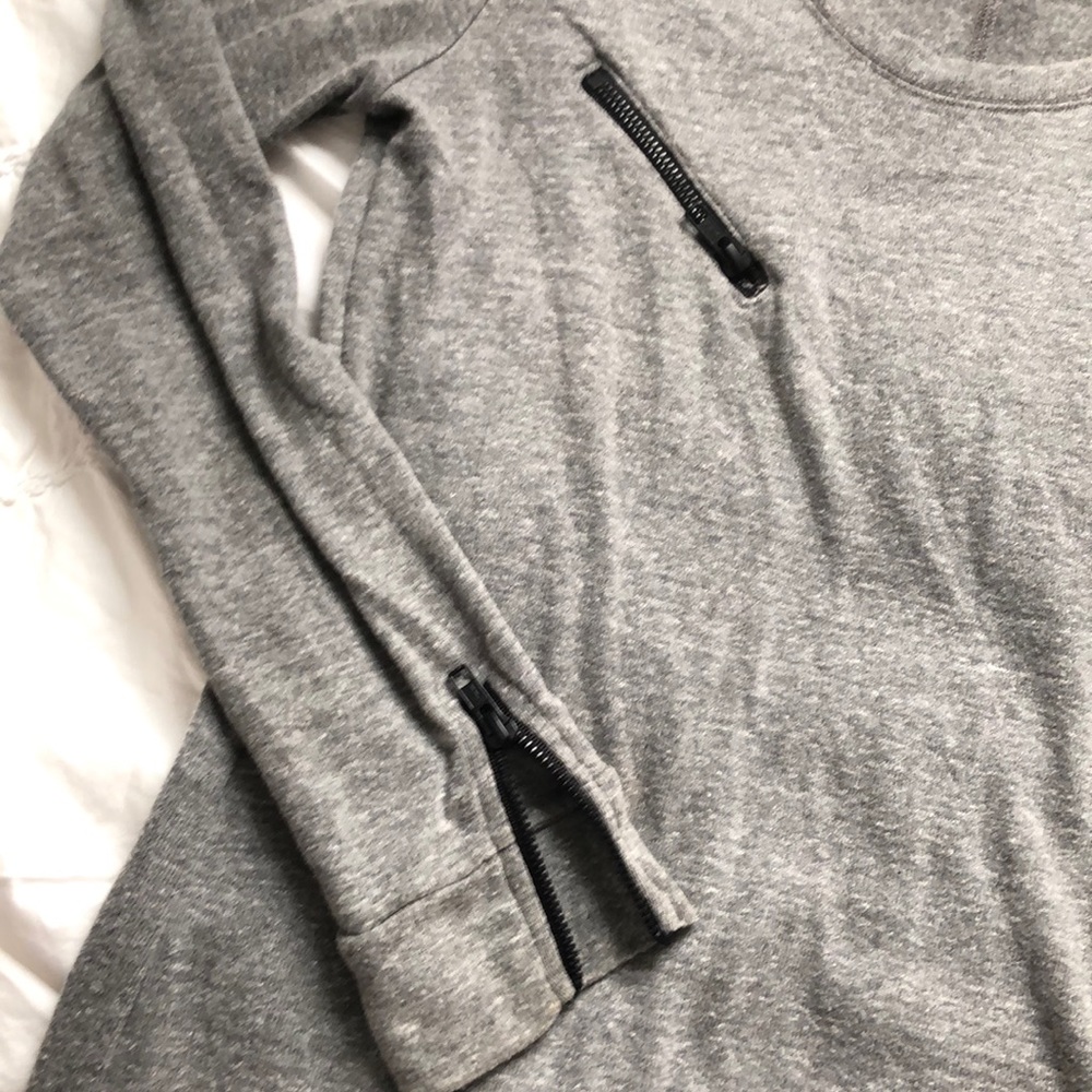 Monrow Functional Zip Sweatshirt - image 2